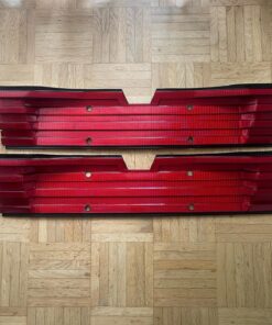 2x red rear panel numbers w126 c126 no cracks